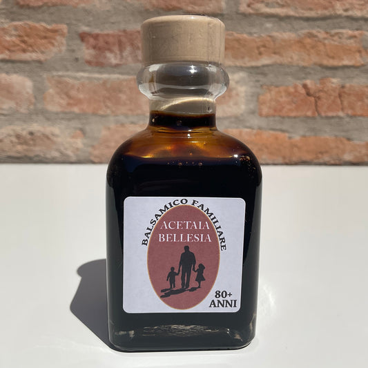 Balsamico familiare Acetaia Bellesia 2025, +80 anni, 100ml.